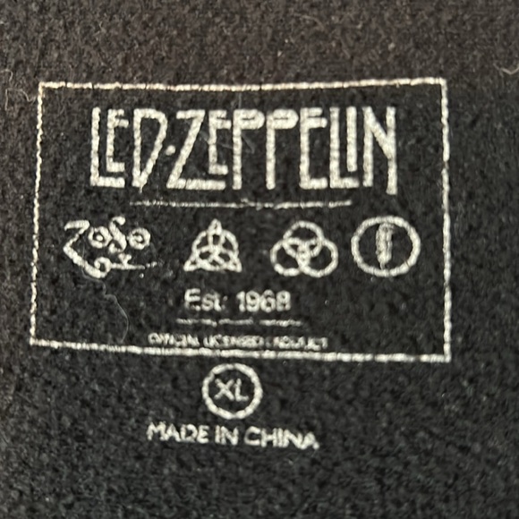 Led Zeppelin 2013 wide crewneck sweatshirt, size XL - Picture 5 of 7